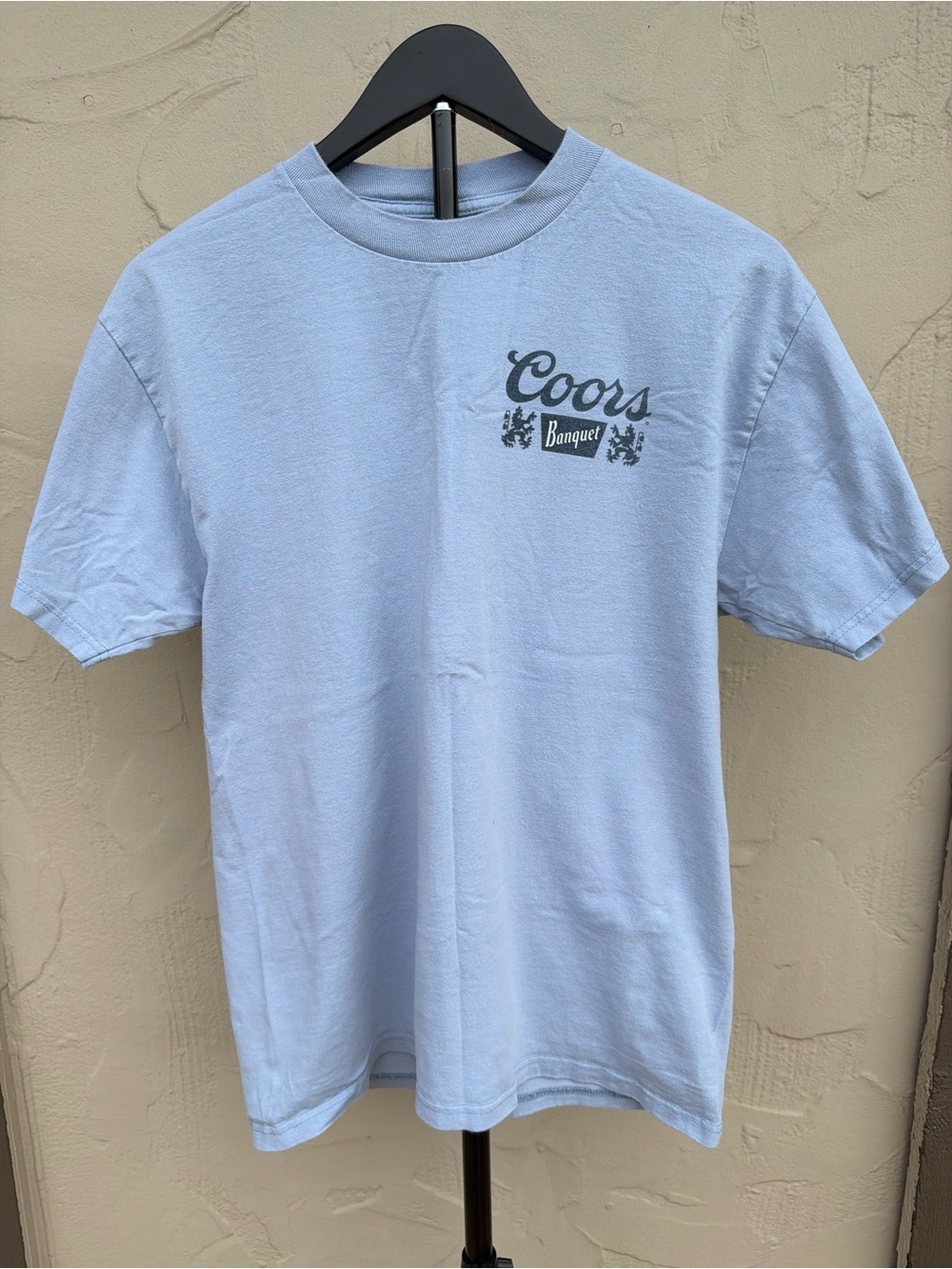Coors Banquet Light Blue Men's Logo T-Shirt